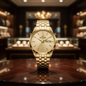 Maxlord Watch (MP-116G) - Golden