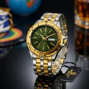 Maxlord Luxury Edition Watch (Golden+Gra)